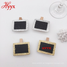 HYYX Made In China Dekoration Mini Holz Tafel Pflock